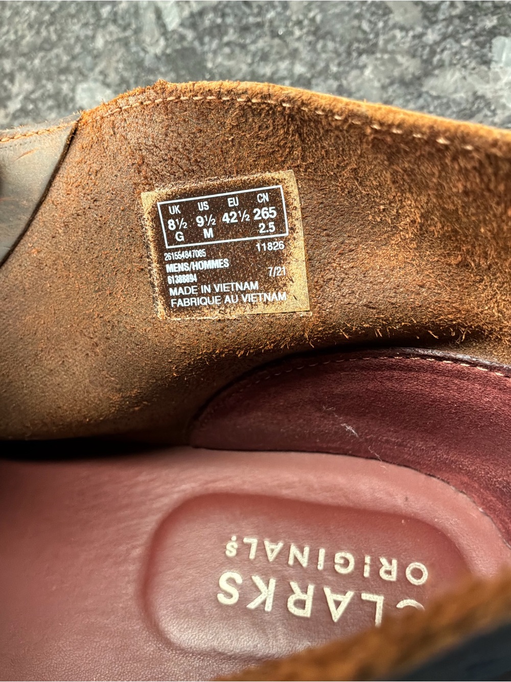Clark’s Bushacre 2 men’s boot beeswax leather size 9.5-brown - Picture 7 of 8